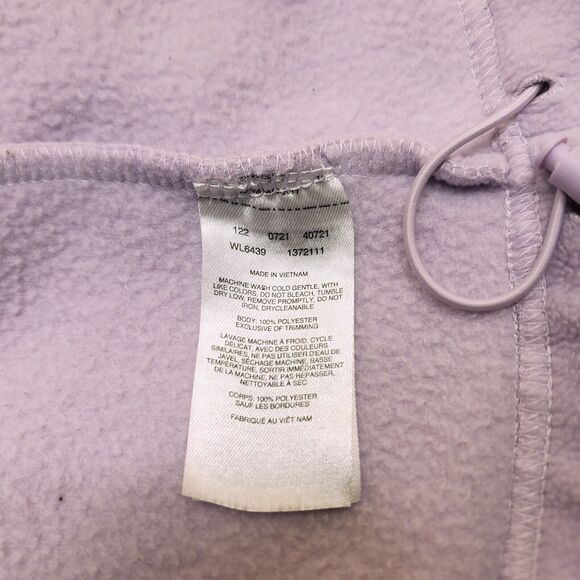 Columbia Fleece Full Zip Up Light Violet Purple Jacket Women Medium - Picture 10 of 13